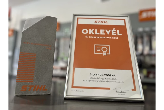 Az év STIHL szakkereskedése lettünk