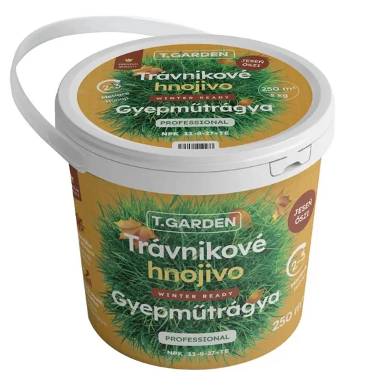 T.Garden gyepműtrágya Winter Ready 11-8-27 / 5kg